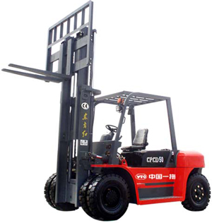 東方紅CPCD50內燃平衡重叉車 東方紅CPCD50內燃平衡重叉車