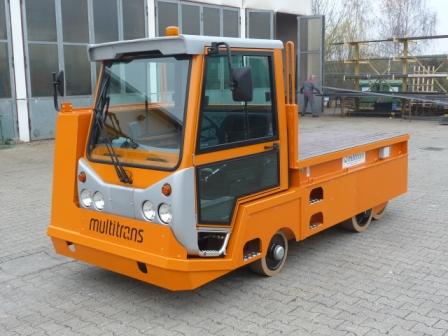 Multi-Trans Elektro-Plattformwagen in Sonderausführung bis 60t Nutzlast