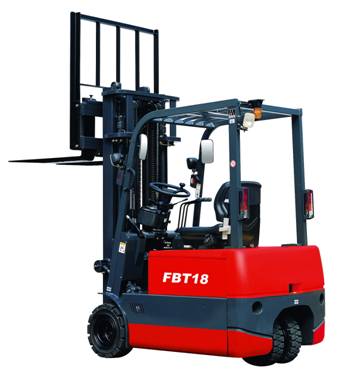 臺勵福平衡重式三支點電動叉車1.5T/1.8T系列 FBT15/FBT18