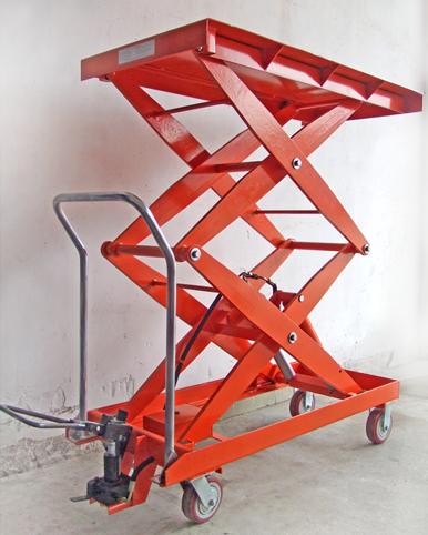 載1噸升高1.7米平臺(tái)車(chē)