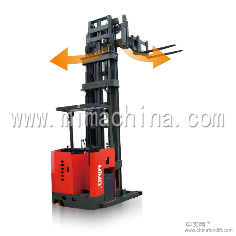 合肥搬易通三向堆垛叉車(chē) 電動(dòng)三向叉車(chē) 蓄電池三向叉車(chē) TC