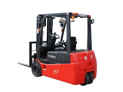 諾力FE3D18AC三輪電動(dòng)叉車，上海三支點(diǎn)電瓶叉車，松江三輪蓄電池叉車，浙江諾力電動(dòng)叉車 FE3D18AC