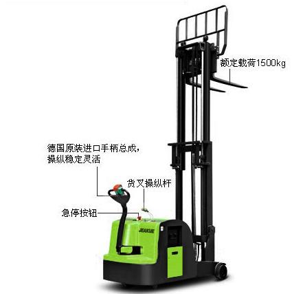 步行式平衡重全電動堆高車 JK8377