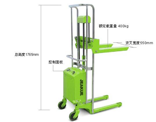 輕型半電動(dòng)堆高車 JK8439