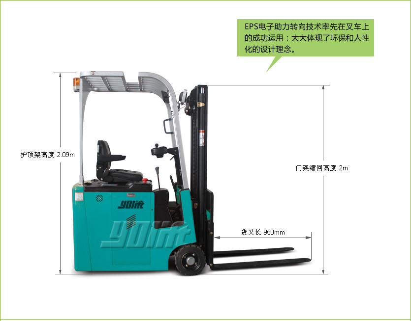 1.2T-迷你型電動叉車