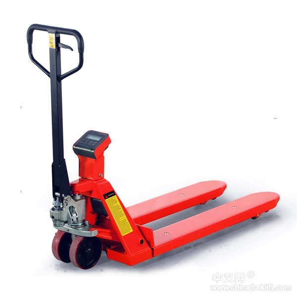 青島手動叉車，叉車規格 電子秤 帶秤叉車