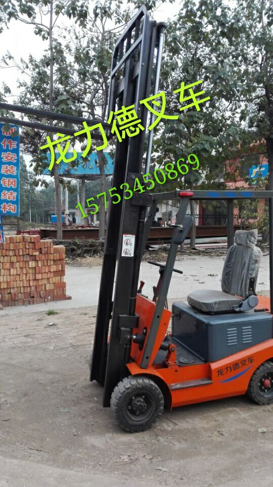 現貨 1.5噸全電動堆高車 電瓶升高叉車 LLD-15