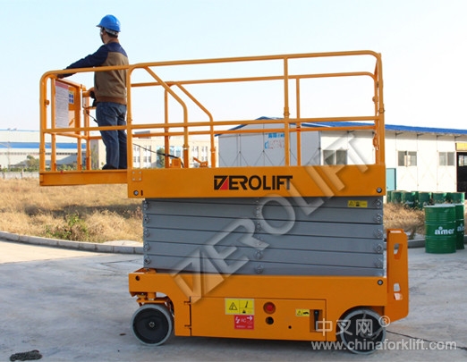 DEROLIFT梯諾機械12米全電動自行走高空作業平臺 DN03250