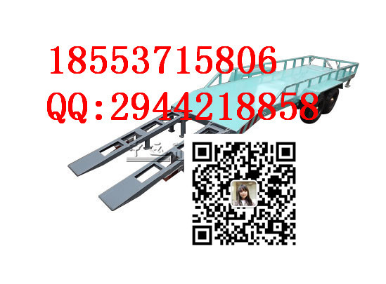 板工業用履帶車用特種牽引平拖車
