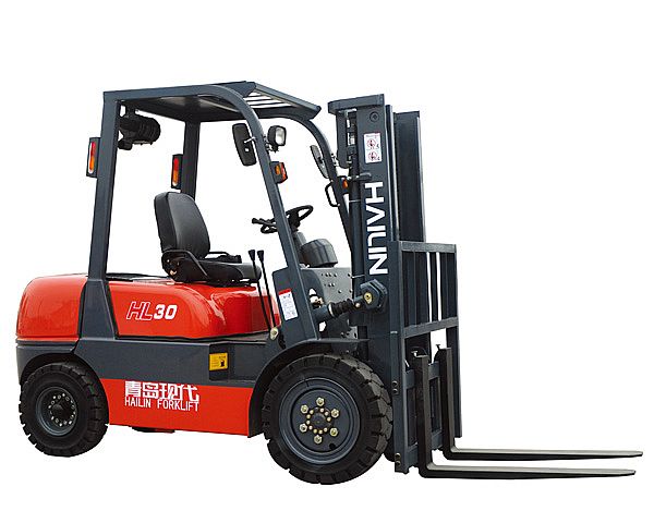 青島現代 柴油平衡重式叉車 3.0噸