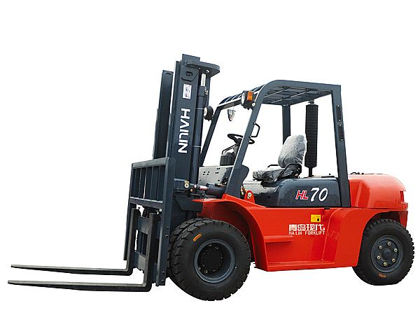 青島現代 柴油平衡重式叉車 7.0噸
