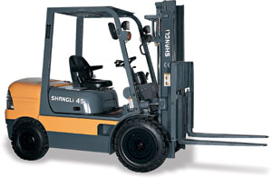 上力重工4.5噸內燃平衡重式叉車 CPC45/CPCD45